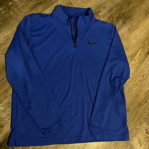 Nike Dri-FIT Blue Pullover